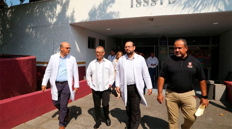 Issste will leave resources earmarked for construction of 10 general hospitals / @drpedrozenteno @ISSSTE_mx >>>