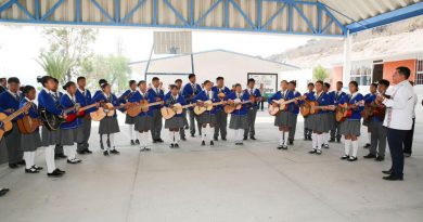 In Hidalgo, heads of the IHE and the Comptroller’s Office visited Telesecundaria 109 in Chilcuautla / @gobiernohidalgo >>>
