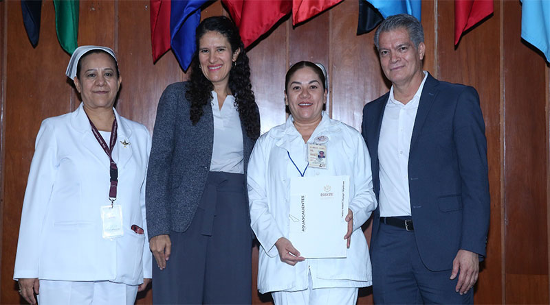 Commitment of nursing personnel is fundamental to the transformation of ISSSTE / @BerthaAlcalde @ISSSTE_mx >>>