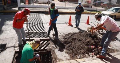 Public Works of Tepic continues with the cleaning of gratings / @Gobiernodetepic >>>