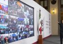 The 2nd National Tequio and Mural Day begins with the participation of 1.2 million young people across the country / @Claudiashein @GobinoMX >>>