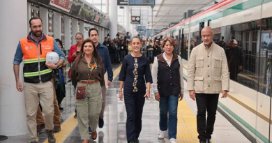 Claudia Sheinbaum Vows Mexico-Toluca Train Will Be Fully Operational by January 2026 / @Claudiashein @GobinoMX >>>