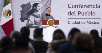 Claudia Sheinbaum announces the end of eighteen years of mining conflict and the construction of water treatment plants / @Claudiashein @GobiernoMX