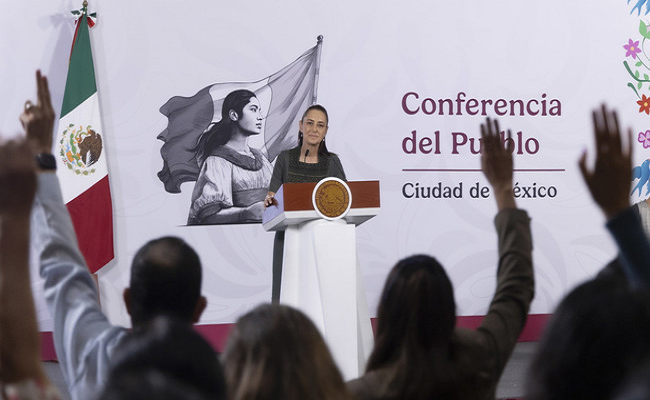 Claudia Sheinbaum celebrates record exports and growth in construction / @Claudiashein @GobiernoMX >>>