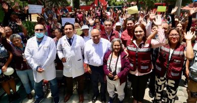 Raciel Pérez Cruz delivers health and sports facilities that improve care in Tlalnepantla / @RacielPerezC_ @Gob_Tlalne >>