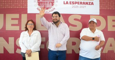 In Edomex, Isaac Montoya Márquez hands over Durango Street in Naucalpan: «a legacy for the families of Lomas de San Agustín» / @isaacsolar @GobNau >>>