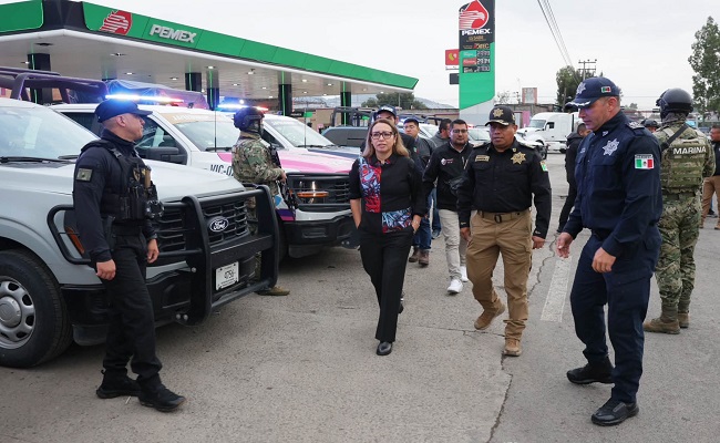 In Edomex, Commissioner Luis Alberto Taylor González leads the «Safe Transport and Safe Motorcycle» operation to restore peace in Ecatepec  / @azucenacisneros @Ecatepec